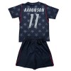 Forente stater Brenden Aaronson #11 Bortedraktsett Barn VM 2026 Kortermet (+ korte bukser)